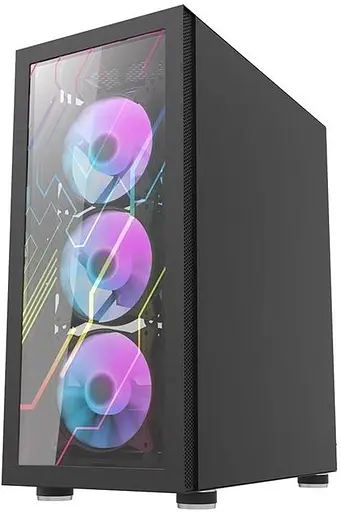 Корпус Darkflash DK210 Black (DK210 Black) Без БП - фото 7