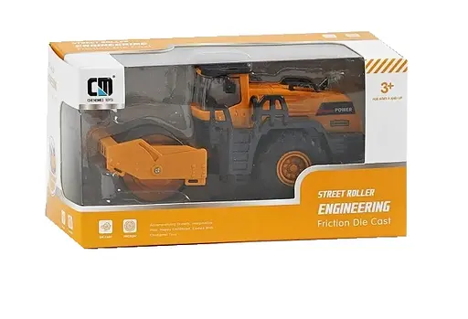 Дорожный каток CLM 22 A инерция, металлопластик, в коробке (6990436650372) - фото 1