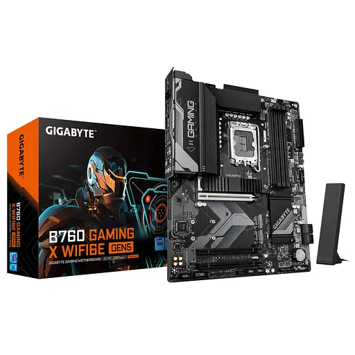 Материнська плата GIGABYTE B760 GAMING X WIFI6E GEN5 (B760 G X WF6E GEN5) - фото 4