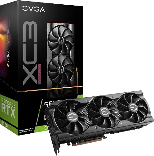 Видеокарта GeForce RTX 3080 10GB EVGA XC3 Ultra Gaming (10G-P5-3885-KR) Б/У