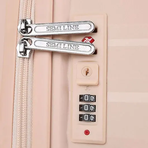 Чемодан Semi Line 24" (M) Beige (T5795-2) (DAS303027) - фото 5