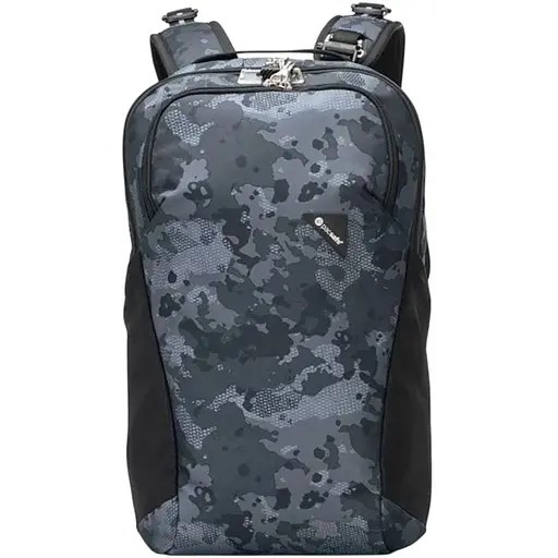 Рюкзак антивор Pacsafe Vibe 20 л backpack черный-камуфляжный (60291802)