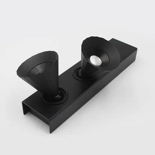 Накладний світильник Skarlat RSLC74131-2 2×7W BK 3000K - фото 5