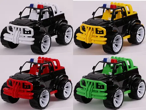 Внедорожник классический большой Бамсик, черный (В ассортименте) - фото 5