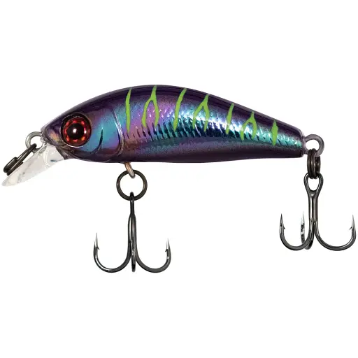Воблер Jackall Chubby Minnow 35мм 2.3г UV UL Tamamushi Tiger