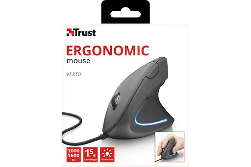 Вертикальна миша Trust Verto Ergonomic (22885) - фото 7