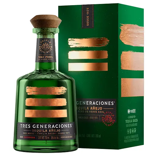 Текіла Tres Generaciones Anejo 38% 0.7л - фото 1