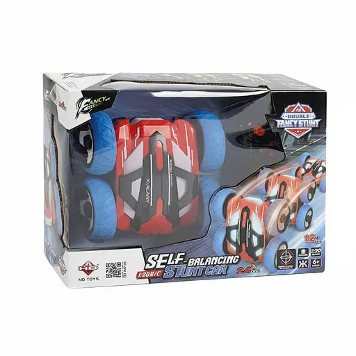 Радиоуправляемая трюковая машина PH 20 A-01, масштаб 1:20, привод 4х4, аккумулятор 3.7V, пульт 2.4GHz, Красная - фото 2