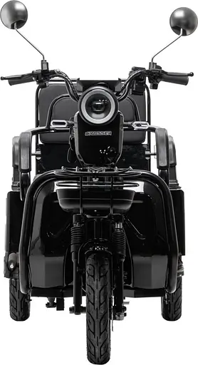 Електроскутер Триколісний Crosser TR-5 Tranzit (800W, 72V,24Ah) Чорний - фото 9