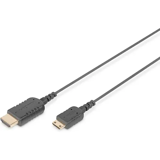 Кабель Digitus HDMI-miniHDMI (AM/СM), Ultra HD, 2.0м, чорний