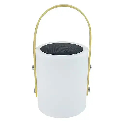 Ліхтар кемпінговий Bo-Camp Longford Solar 150 Lumen Bamboo/White (5818878) - фото 6