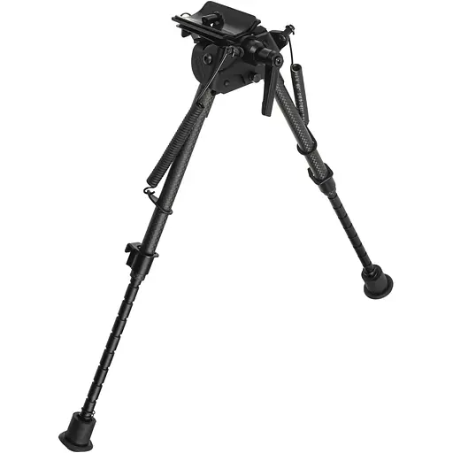 Сошки Vector Optics карбоновое волокно подпружиненные с рычагом 230-345 мм - фото 3