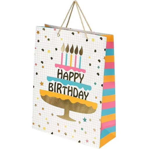 Пакет подарунковий Пиріг DW0510X25 Різнокольоровий - фото 1