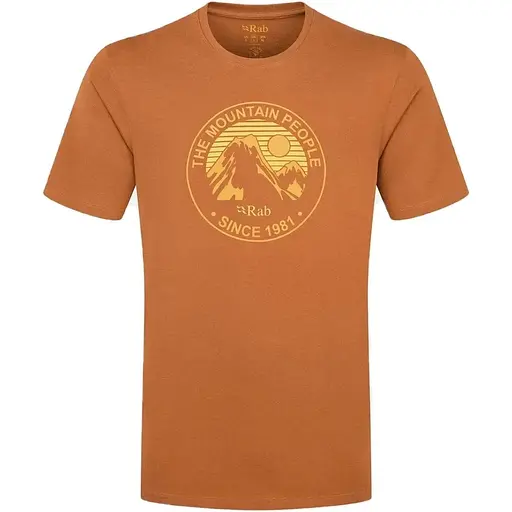 Футболка Rab Stance Alpine Peak Dark Orange M (1033-RB QCC-03-REA-MED)