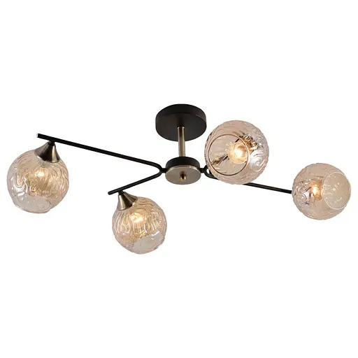 Декоративная люстра V XA1488/4 BK+AB