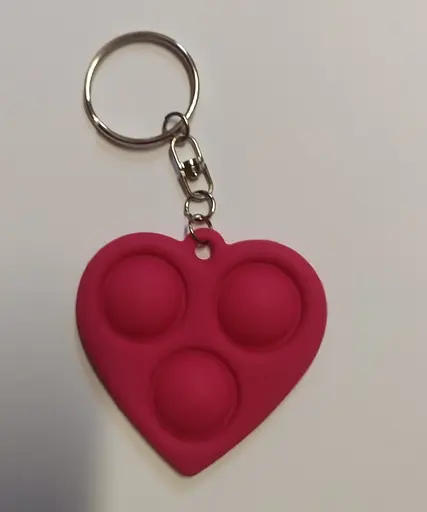 Іграшка Симпл Дімпл серце антистрес брелок Simple Dimple - фото 1