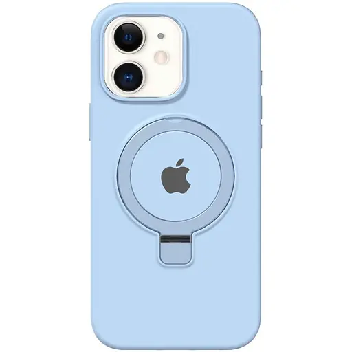 Чохол Epik Silicone Case Full Protective with Ring для Apple iPhone 11, 6.1 Blue