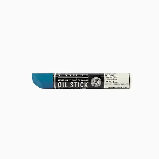 Фарба олійна у формі пастелі Sennelier Oil Stick, 38 мл, S1, Китайський блакитний (Chinese Blue)