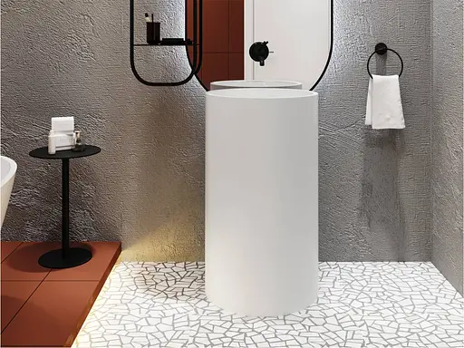 Умивальник Miraggio Cosmos mirasoft 0001635, Білий матовий - фото 3