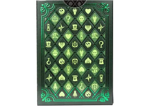Карты игральные United States Playing Card Company Bicycle Disney Villains (green) (ВР_БДВГ) - фото 2