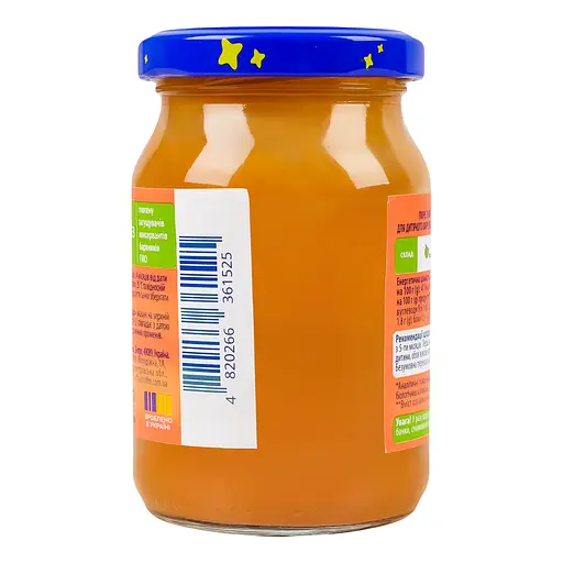 Уценка. Пюре Elfik Magic из яблок и абрикосов без добавления сахара 170 г - фото 5