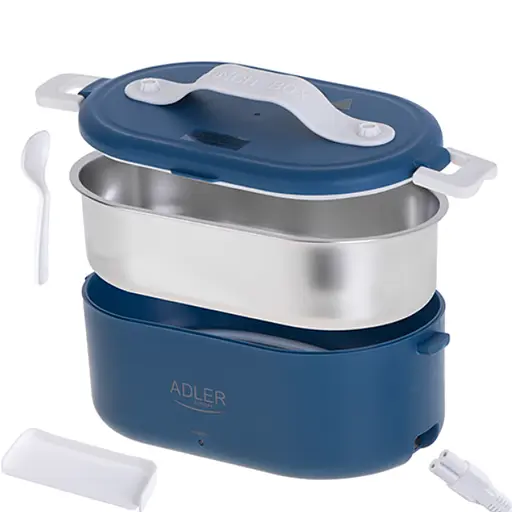 Ланчбокс для еды – с подогревом Adler AD 4505 blue - фото 5