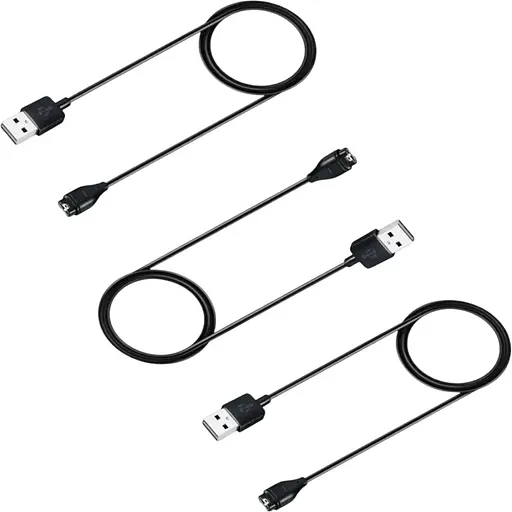 Зарядное устройство DK CDK кабель (1m) USB для Garmin Forerunner 255 / 255 Music 3 шт. (014446) (black)