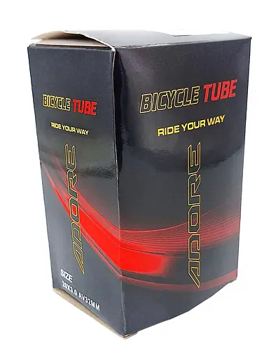 Камера велосипедна CS 20x3.0 прямий ніпель AV 32 мм фет-байк (G0001371) - фото 2