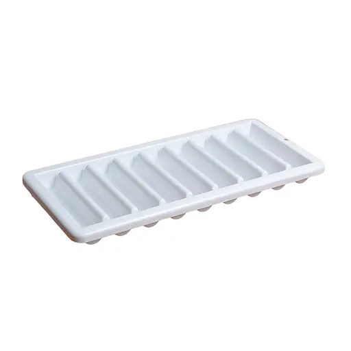 Форма для льда пластиковая на 9 секций 24.5 x 11.5 см, Мед Белый 86619 - фото 3