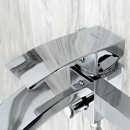 Смеситель для ванны и душа Rea Enzo хром REA-B0223 Хром - фото 4