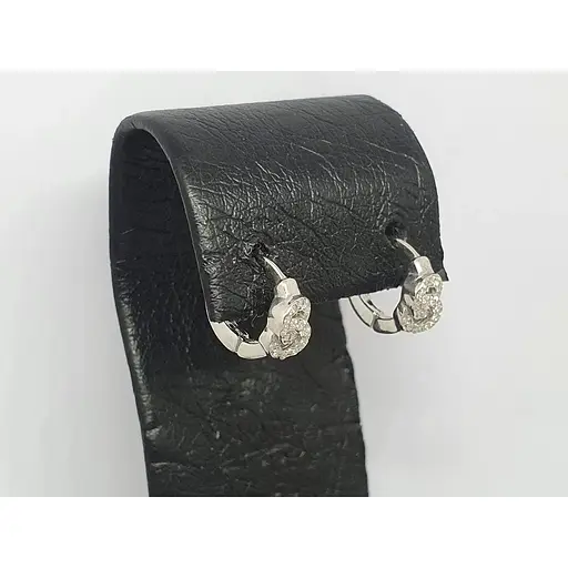 Серебряные серьги Vegas с фианитами. 20100Р - фото 3