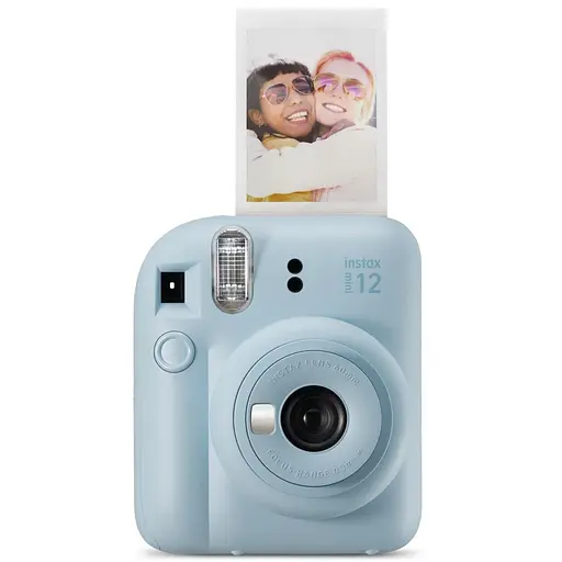 Набор камера Fujifilm Instax Mini 12, Фотобумага 20шт, Чехол, Фотоальбом 108 фото Голубой - фото 2