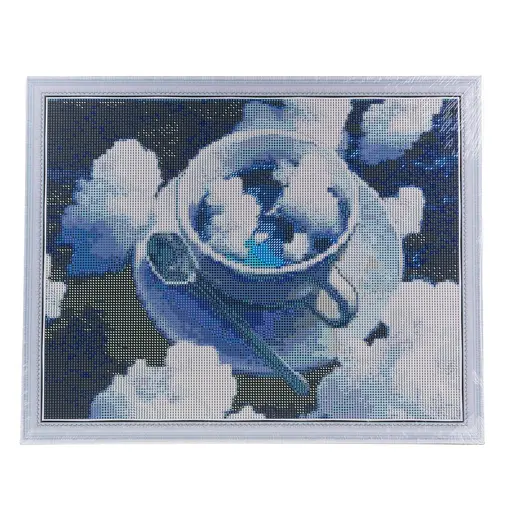 Набір з алмазною мозаїкою "Хмарне чаювання" 40*50 см, IDEA2-CK6172, ТМ "99IDEAS" - фото 6