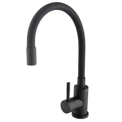 Смеситель для кухни Globus Lux Alpen SBT1-203SB-BB Черный матовый - фото 2