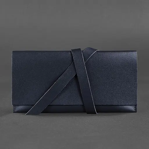 Кожаный тревел-кейс Voyager 1.0 темно-синий - фото 5