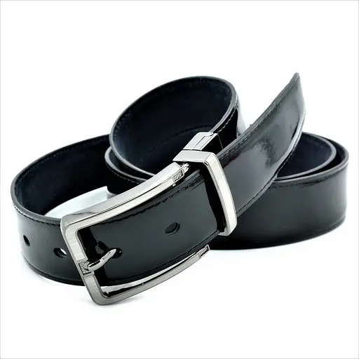 Ремінь шкіряний Weatro чоловічий двосторонній 110-125х3,5 см acs0013944 - фото 7