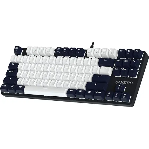 Клавиатура GamePro Genesis Metallic Outemu Red Swithes USB Black (MK110B) [152666] - фото 5