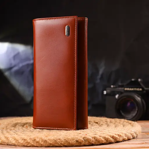 Женский кожаный кошелек Canpellini 19.2х10.2х2.5 см acs0025084 - фото 6