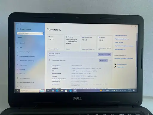 Ноутбук Dell Latitude 3310 (i3-8145U / 8GB / SSD 256GB nVME / 13.3" HD) Refurbished - фото 6