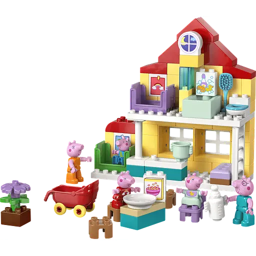 Конструктор LEGO DUPLO Peppa Pig Сімейний будинок 84 деталі (10467 - фото 2