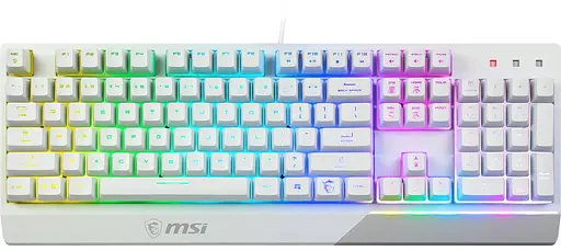 Комплект клавіатура і мишка MSI Vigor GK-30 COMBO UA USB White - фото 2
