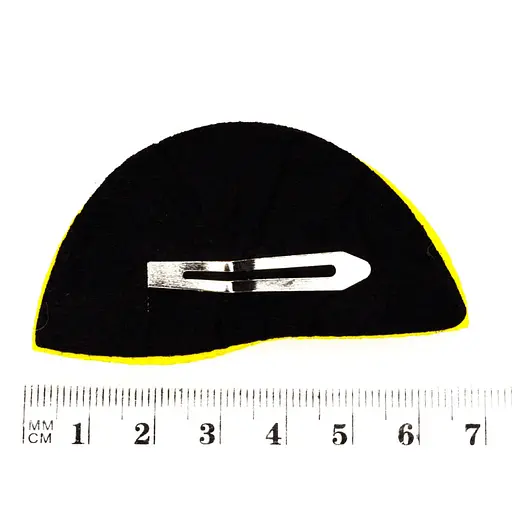 Зажим для волос Лимон в камнях La-beauty 1200-203-5, 2 шт - фото 2