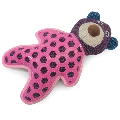 Іграшка для собак Camon ведмедик плюшевий з поліестеру та TPR 28 см (AH4162) - фото 2