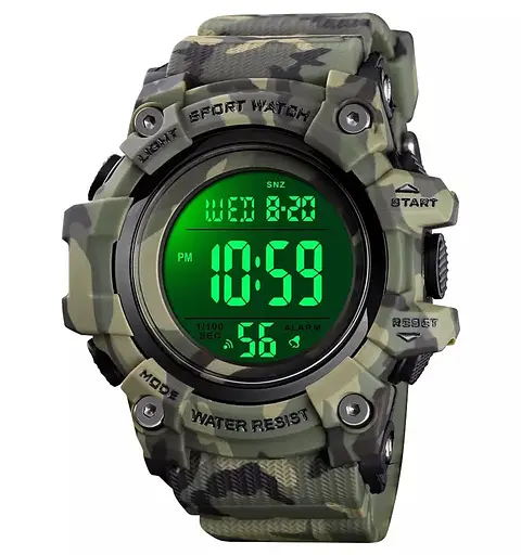 Часы наручные мужские Skmei 1552 Camouflage Green, 1552CMGN (17154)