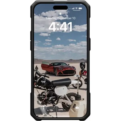 Чехол-накладка Urban Armor Gear Monarch Pro Magsafe Apple iPhone 15 Pro Max Carbon Elemental Green (11422211427B) - фото 3