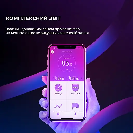 Розумні ваги Yunmai X Smart Scale (YMBS-M268) - фото 6