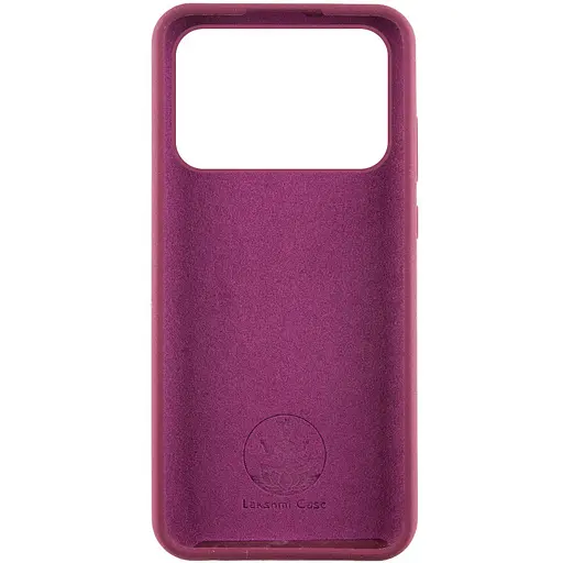 Чохол Lakshmi Silicone Cover (AAA) для Xiaomi Poco X6 Pro Бордовий / Plum - фото 2