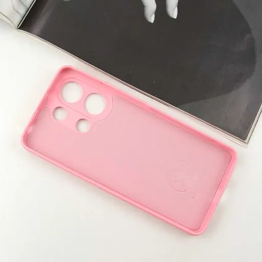 Чохол Silicone Cover Lakshmi Full Camera (AA) для Xiaomi Redmi Note 13 5G Рожевий / Pink - фото 3