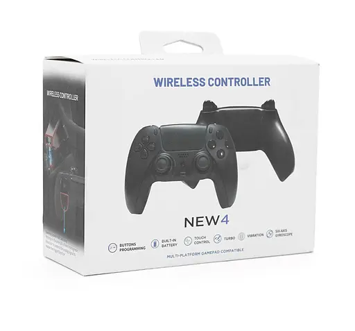 Геймпад-джойстик Voltronic CT400 for PS5 DUAL Senses Wireless Controller Black - фото 6