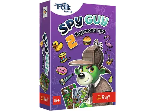 Настольная игра Trefl Шпион: Карточная игра 2 (Spy Guy Card Game 2) (укр.) (03046)